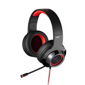Edifier HECATE G4 Gaming Headeadphone Desktop Computer Listening Discrimination 7.1-channel Headset, Cable Length: 2.5m(Black Red) Eurekaonline