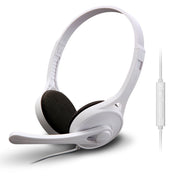 Edifier K550 3.5mm Plug Wired Wire Control Stereo Computer Game Headset with Microphone, Cable Length: 2m(Fashion White) Eurekaonline