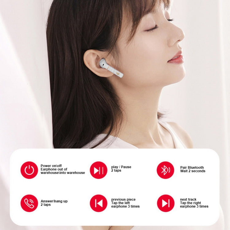 Edifier Z2 Plus Waterproof Touch Wireless Bluetooth Earphnoe(Dolomite White) Eurekaonline