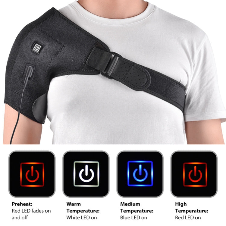 Electric Heating Warm Shoulder Protector To Relieve Shoulder Pain USB Model Eurekaonline