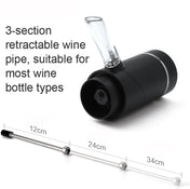 Electric Red Wine Decanter Dispenser,Style:  Stainless Steel With Base Eurekaonline