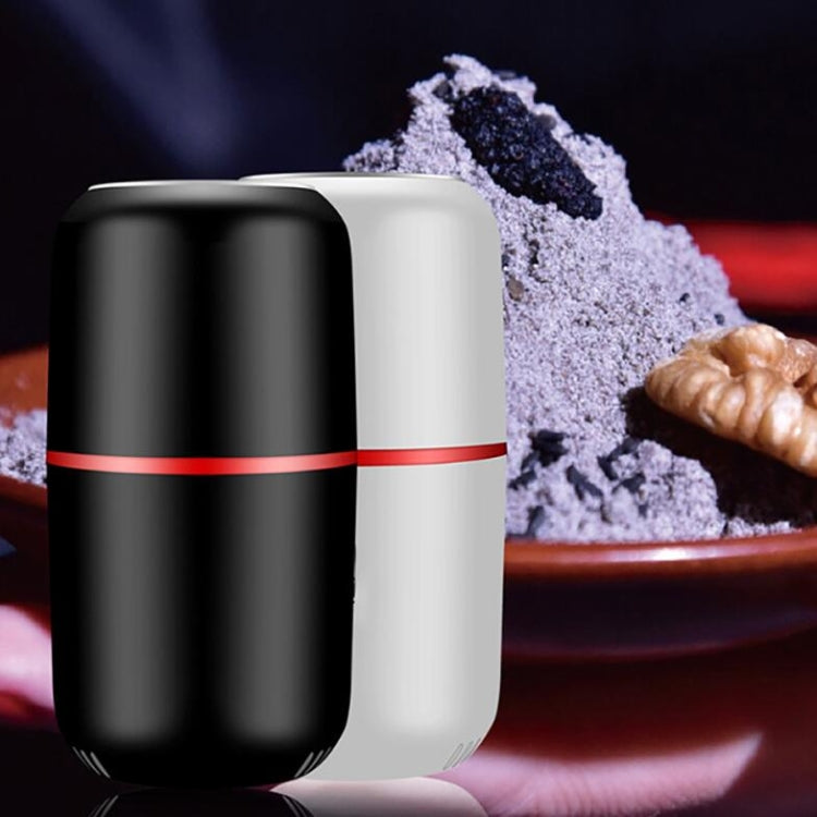 Electric Small Grinder Household Seasoning Miscellaneous Grains Chinese Medicine Coffee Grinder 220V UK Plug (Black) Eurekaonline