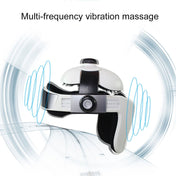 Electronic Air Pressure Head Massager, Relaxed Music Helmet Massager, US Plug Eurekaonline