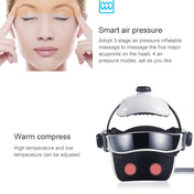 Electronic Air Pressure Head Massager, Relaxed Music Helmet Massager, US Plug Eurekaonline