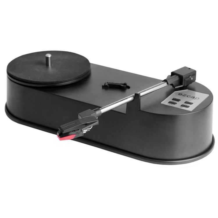 Ezcap613 Mini USB Turntable Turn Plate Vinyl LP to MP3 USB Flash-drive Hot Swapping Converter(Black) Eurekaonline