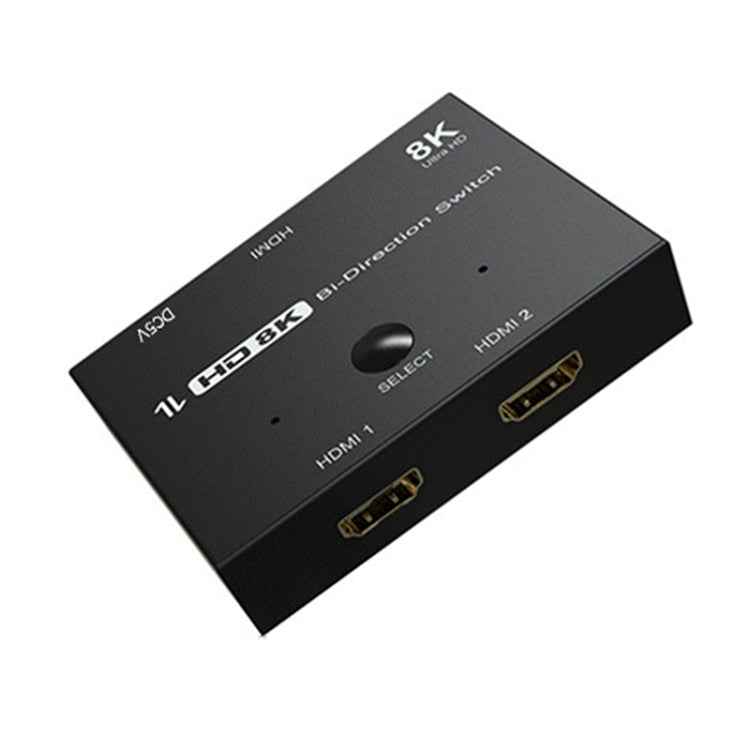 F0301 HDMI 2.1 Two-Way Switcher PS5 Dedicated One-In-Two High-Definition Switcher Eurekaonline