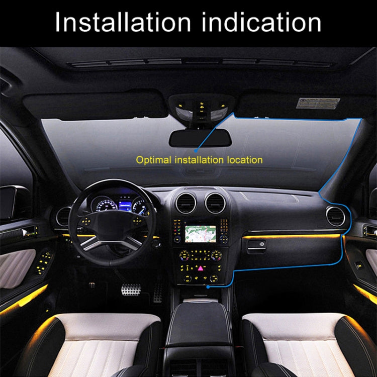 F22 3.16 inch 1080P HD Night Vision WiFi Connected Driving Recorder with In-car View Camera Eurekaonline