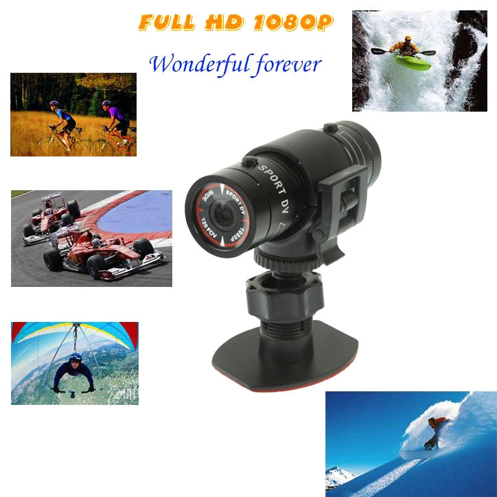 F9 Full HD 1080P Action Helmet Camera / Sports Camera / Bicycle Camera, Support TF Card, 120 Degree Wide Angle Lens Eurekaonline