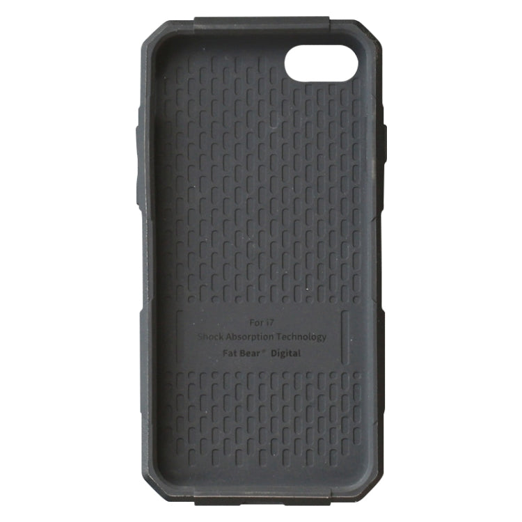 FATBEAR Armor Shockproof Cooling Case For iPhone 7 Plus / 8 Plus(Black) Eurekaonline