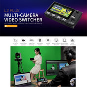 FEELWORLD L2 Plus Multi-camera Video Mixer Switcher with 5.5 inch Screen(US Plug) Eurekaonline