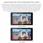 FEELWORLD LUT6S 1920x1080 2600 nits 6 inch IPS Screen HDMI 4K Touch Screen SDI HDI Camera Field Monitor Eurekaonline