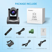 FEELWORLD POE20X Simultaneous 20X Optical Zoom Live Streaming PTZ Camera, EU and US Plug Eurekaonline