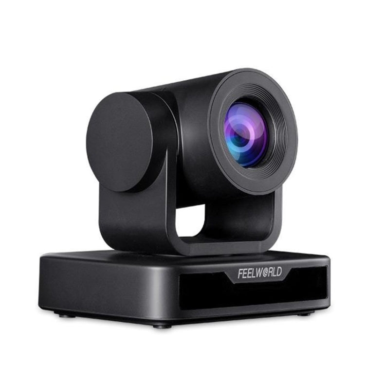 FEELWORLD USB10X 10X Optical Zoom 1080P USB PTZ Video Conference Camera, EU and US Plug(Black) Eurekaonline