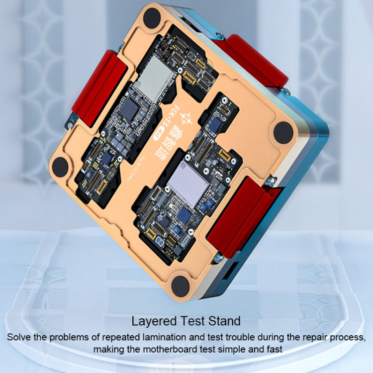 FIX-13 Layered Test Frame Motherboard Test Stand Fixture For iPhone 13 / 13 mini / 13 Pro / 13 Pro Max Eurekaonline