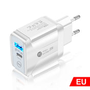 FLOVEME 210BL2007 PD 20W QC3.0 Phone Fast Charger Power Adapter, Plug Type:EU Plug(White) Eurekaonline