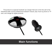 FM29B Bluetooth FM Transmitter Hands-free Car Kit, Car Charger, For iPhone, Galaxy, Sony, Lenovo, HTC, Huawei, and other Smartphones Eurekaonline
