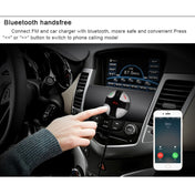 FM29B Bluetooth FM Transmitter Hands-free Car Kit, Car Charger, For iPhone, Galaxy, Sony, Lenovo, HTC, Huawei, and other Smartphones Eurekaonline