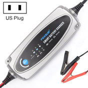 FOXSUR 0.8A / 3.6A 12V 5 Stage Charging Battery Charger for Car Motorcycle, US Plug Eurekaonline