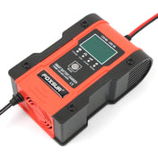 FOXSUR 12V-24V Car Motorcycle Repair Battery Charger AGM Charger Color:Red(EU Plug) Eurekaonline