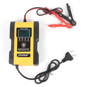 FOXSUR 12V-24V Car Motorcycle Repair Battery Charger AGM Charger Color:Yellow(EU Plug) Eurekaonline