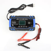 FOXSUR 12V-24V Car Motorcycle Truck Repair Battery Charger AGM Charger, US Plug (Blue) Eurekaonline