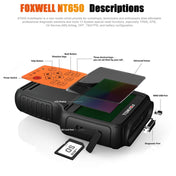 FOXWELL NT650 Elite OBD2 ABS SRS Airbag SAS Scanner Car Diagnostic Tool Auto Scanner(Black) Eurekaonline