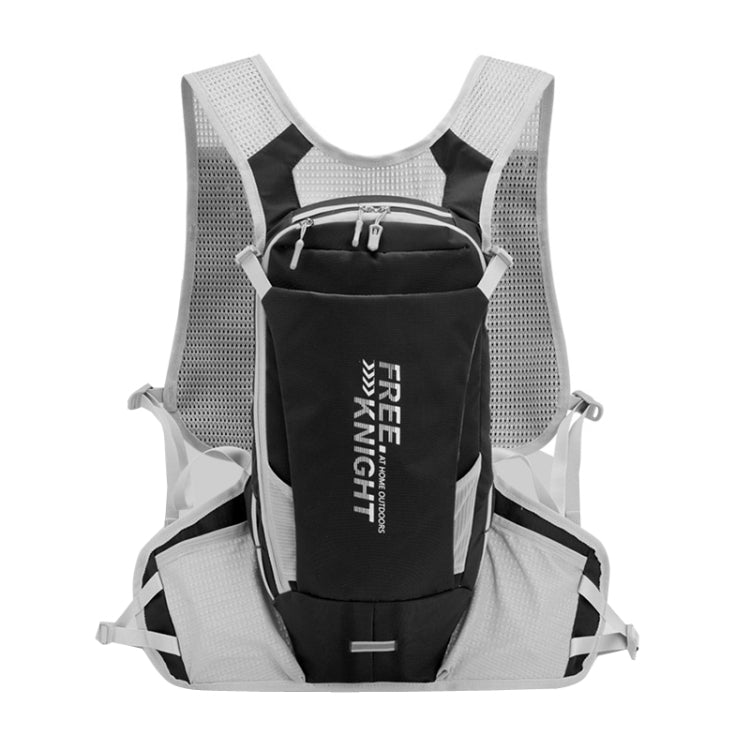FREE KNIGHT FK0218 12L Cycling Water Bag Vest Hiking Water Supply Equipment Backpack(Black) Eurekaonline