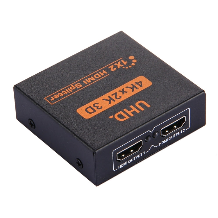 FY1409E Mini V1.3 UHD 4K x 2K 3D 1 x 2 HDMI Splitter(Black) Eurekaonline