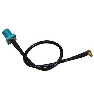 Fakra Z Male to MMCX Male Connector Adapter Cable / Connector Antenna Eurekaonline