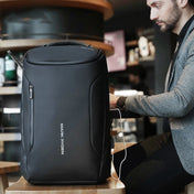 Fashion Men Backpack Multifunctional Waterproof Laptop Bag Travel Bag with USB Charging Port(Upgraded Black) Eurekaonline