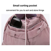 Female Dry And Wet Separation Sports Gym Bag Handbag Duffel Bag Short Distance Light Swimming Bag(Deep Pink) Eurekaonline