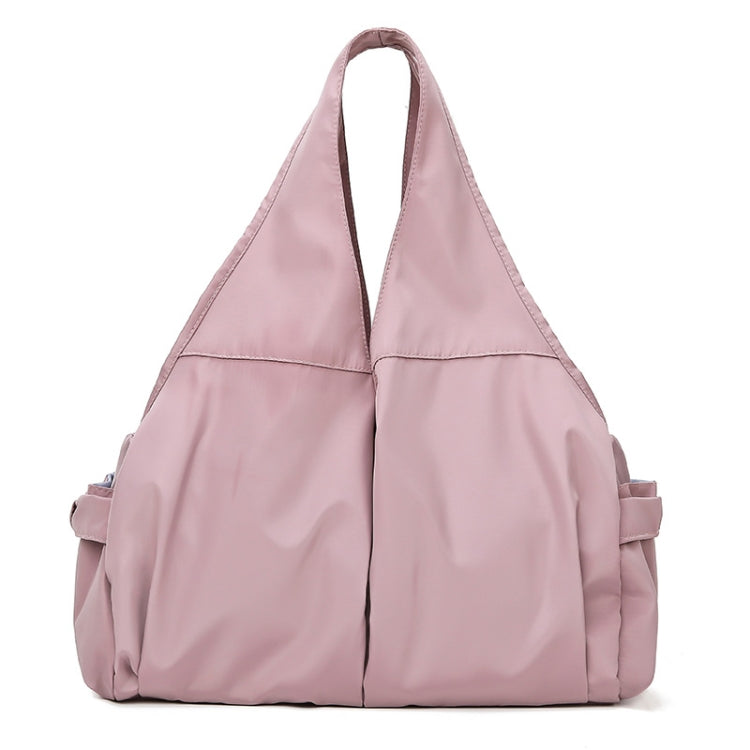 Female Dry And Wet Separation Sports Gym Bag Handbag Duffel Bag Short Distance Light Swimming Bag(Light Pink) Eurekaonline