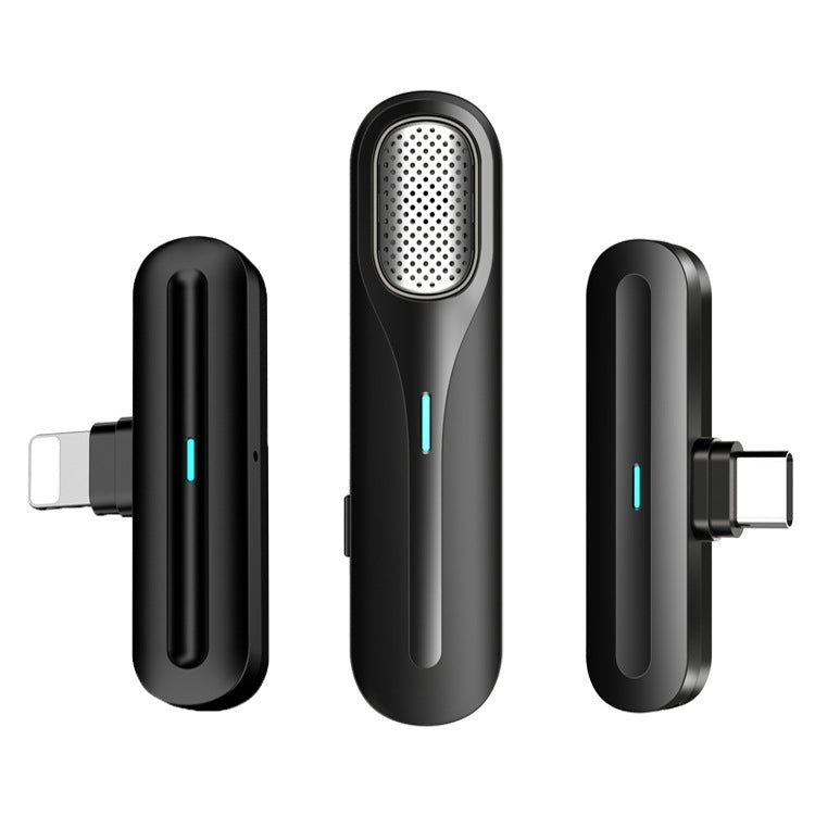 FerTo DX01 Wireless Collar Microphone 2.4G Live Broadcast Equipment, Style: TYPE-C Eurekaonline