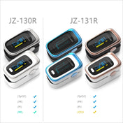 Finger Pulse Oximeter Finger Pulse Blood Oxygen Saturation Monitor, Colour: 131R Blue Black(English Manual) Eurekaonline