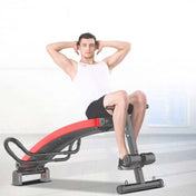 Foldable Sit-up Board For Household Multifunctional Abdomen, Specification: 177P-7 Red Glory Eurekaonline