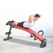 Foldable Sit-up Board For Household Multifunctional Abdomen, Specification: 177P-7 Red Glory Eurekaonline