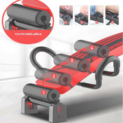 Foldable Sit-up Board For Household Multifunctional Abdomen, Specification: 177P-7 Red Glory Eurekaonline