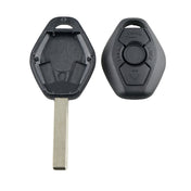 For BMW 1 / 3 / 5 / 6 / 7 Series & X3 / X5 / Z3 / Z4 Car Keys Replacement Car Key Case, with HU92 Blade, without Battery Eurekaonline