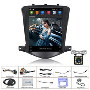 For Chevrolet Cruze 9.7 inch Navigation Integrated Machine, Style: Standard+12 Light Camera(2+32G) Eurekaonline