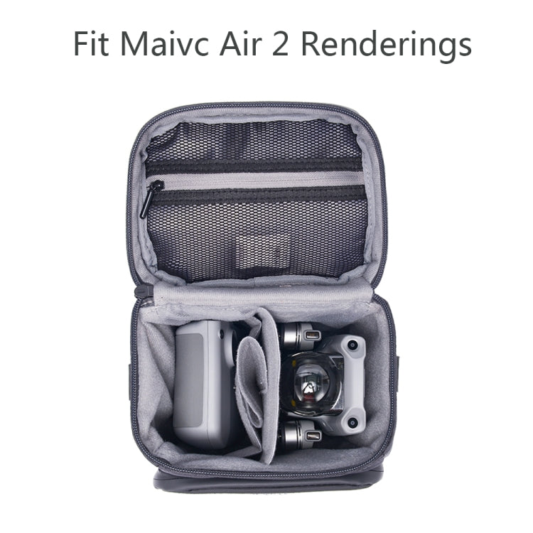 For DJI Mavic Air 2 Waterproof Portable Storage Bag Protective Box(Grey) Eurekaonline