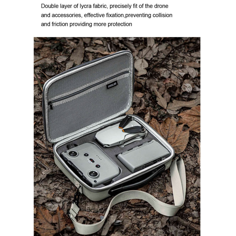For DJI Mavic Mini 2 STARTRC 1110309 Drone Handbag Messenger Storage Bag(Grey) Eurekaonline