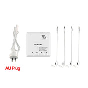 For DJI Mavic Mini Charger Battery USB 6 in 1 Hub Intelligent Battery Controller Charger, Plug Type:AU Plug Eurekaonline