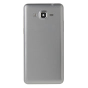 For Galaxy Grand Prime / G530 Dual SIM Card Version Full Housing Cover (Middle Frame Bezel + Battery Back Cover) + Home Button (Grey) Eurekaonline