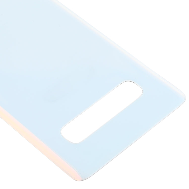 For Galaxy S10+ Battery Back Cover (White) Eurekaonline