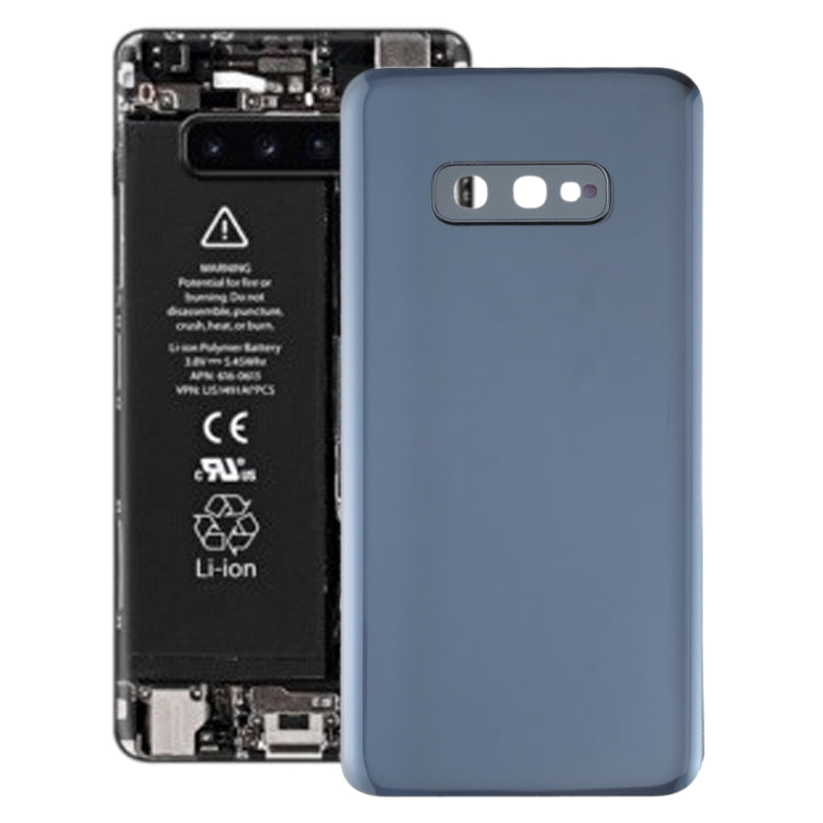 For Galaxy S10e Battery Back Cover with Camera Lens (Black) Eurekaonline