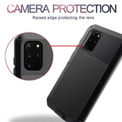 For Galaxy S20+ Shockproof Waterproof Silicone + Zinc Alloy Protective Case(Black) Eurekaonline