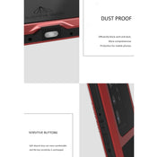 For Galaxy S20 Ultra LOVE MEI Metal Shockproof Waterproof Dustproof Protective Case(Black) Eurekaonline
