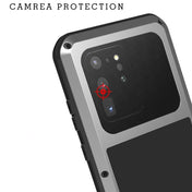 For Galaxy S20 Ultra LOVE MEI Metal Shockproof Waterproof Dustproof Protective Case(White) Eurekaonline