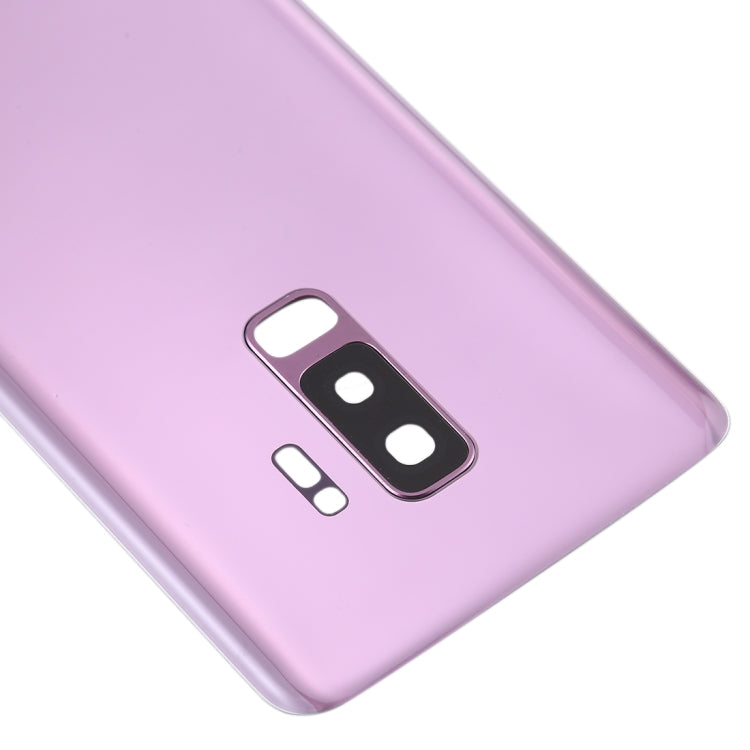 For Galaxy S9+ Battery Back Cover with Camera Lens (Purple) Eurekaonline