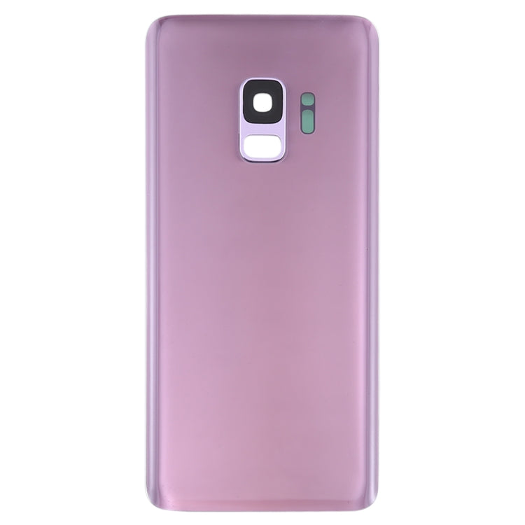 For Galaxy S9 Battery Back Cover with Camera Lens (Purple) Eurekaonline